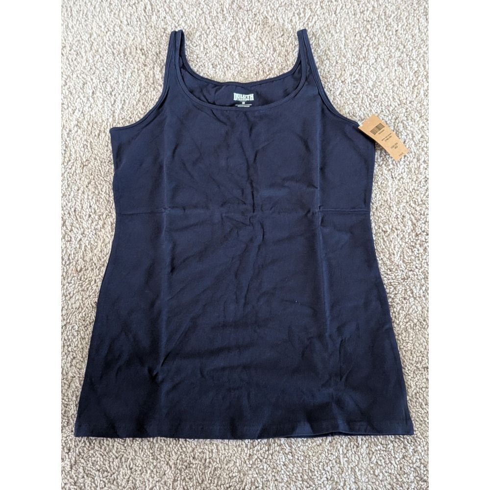 Duluth Women's No-Yank Tank Camisole Size Medium Navy Blue NWT